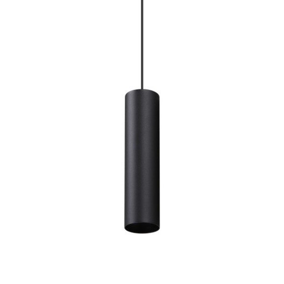 Ideal lux 352237 Pendelleuchte LOOK  GU10 | Seilleuchte | schwarz
