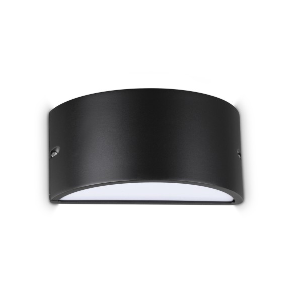 Ideal lux 118635 Außenwandleuchte REX-2 E27 | schwarz