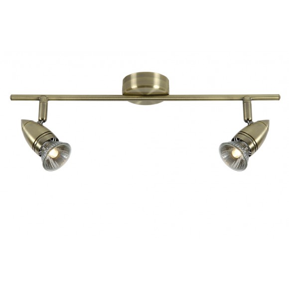 Decken- und Spotleuchte Lucide Caro 2x50W GU10 - classic