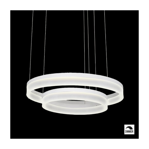 Luxera 91018408 LED Hängeleuchte Deckenleuchte Vedua 1x78W|4000K