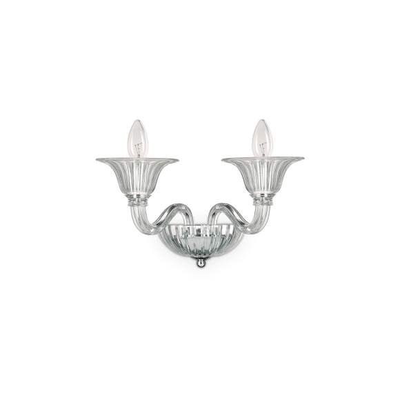 Ideal Lux 199399 Wandleuchte Brigitta 2x42W|E14