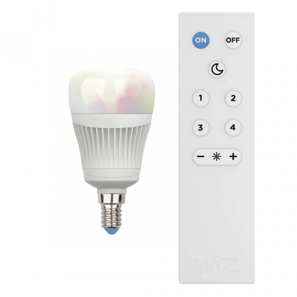 TRIO 983-88 intelligente LED Lampe 1x7,5W | E14 | 470lm | 2200-6500K | RGB - WiZ, dimmbar