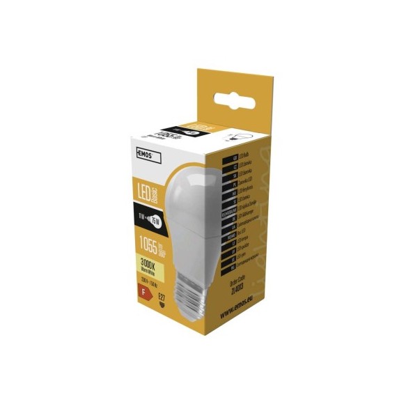 EMOS ZL4013 LED Lampe Basic | 11W E27 | 1055lm | 3000K