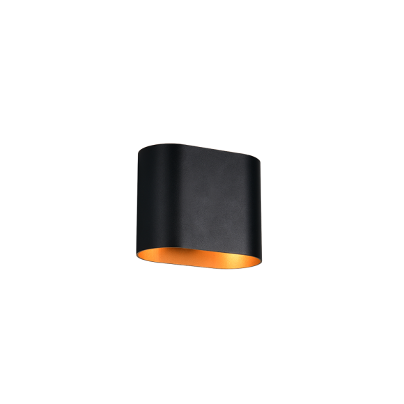 Trio T266100180 Außenwandleuchte ALANI  | 5W G9 | schwarz | gold | gold