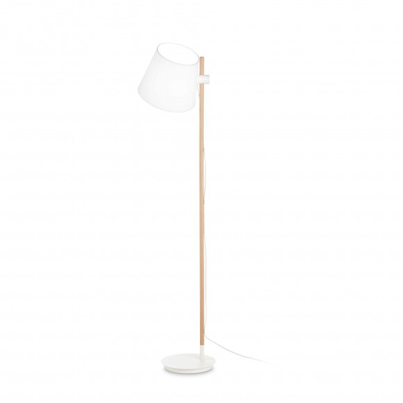 Ideal Lux 272245 Axel PT1 1x60w Stehleuchte | E27 - Kabelschalter, weiß