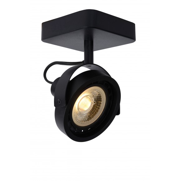 Lucide 31931/12/30 Spotleuchte Tala 1x12w | LED GU10 | 820lm | 2200k / 3000k - inkl. Lampe, schwarz, einstellbar, dimmbar, CCT