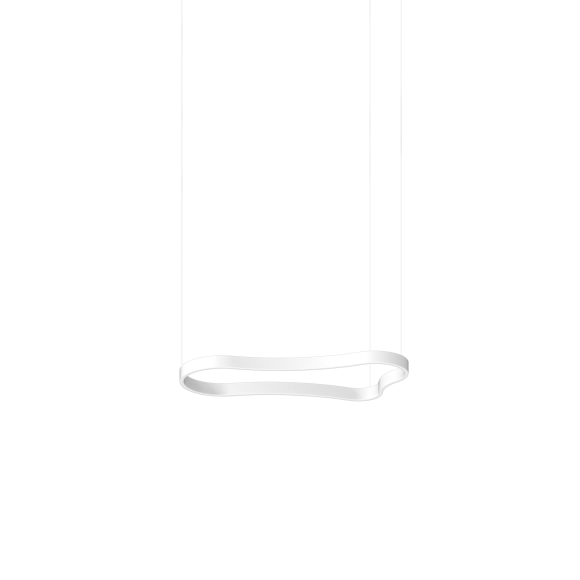 Ideal lux I345239 LED Pendelleuchte WAVES | 37W integrierte LED-Quelle
