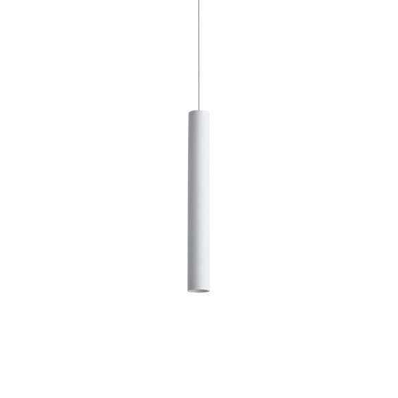 Ideal lux 352114 LED Pendelleuchte LOOK  | 12W integrierte LED-Quelle | 660lm | 3000K | Seilleuchte | weiß