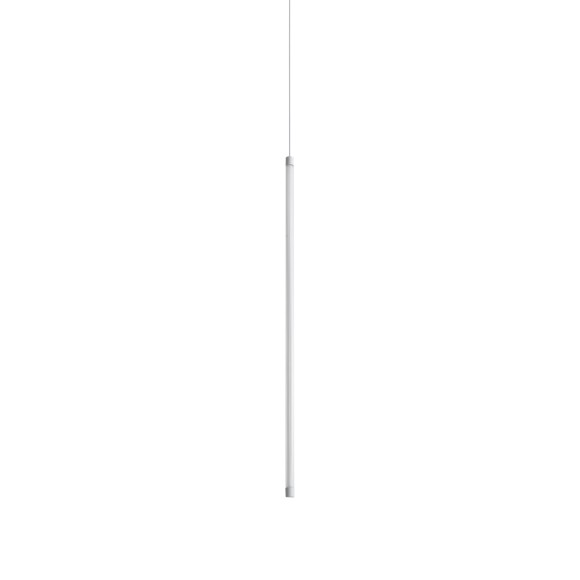 Ideal lux 352671 LED Pendelleuchte TUBIX  | 11W integrierte LED-Quelle | 1040lm | 3000K | Seilleuchte | weiß