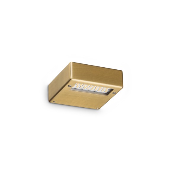 Ideal lux 354552 LED Wandleuchte TAB  | 24W integrierte LED-Quelle | 2270lm | 3000K | bronze