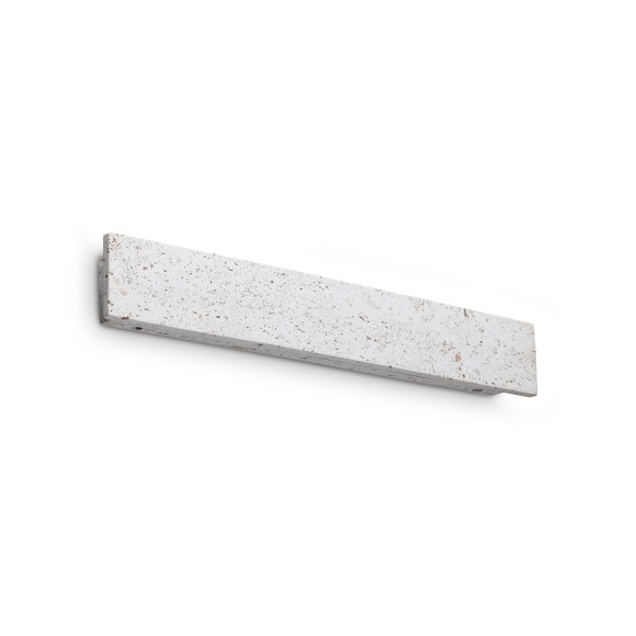 Ideal lux 356686 LED Wandleuchte ZIG ZAG | 23W integrierte LED-Quelle | 1730lm | 3000K | chrom