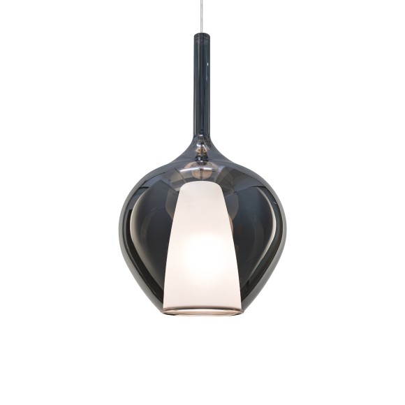 Ideal lux 359465 Pendelleuchte KALIQUE E27 | verstellbar | Seilleuchte | schwarz