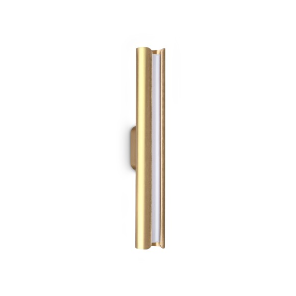 Ideal lux 366333 LED Wandleuchte DORICA  | 9W integrierte LED-Quelle | 370lm | 3000K | kupfer