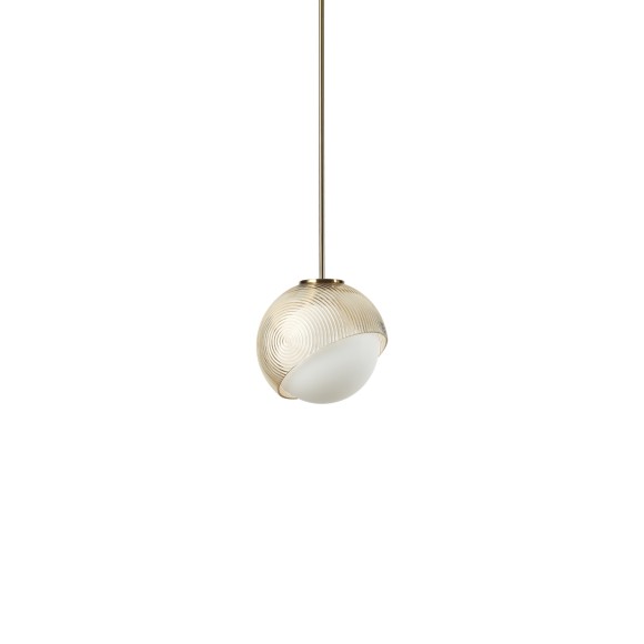 Ideal lux 366647 Pendelleuchte BLOOM  E27 | verstellbar | Seilleuchte | bronze