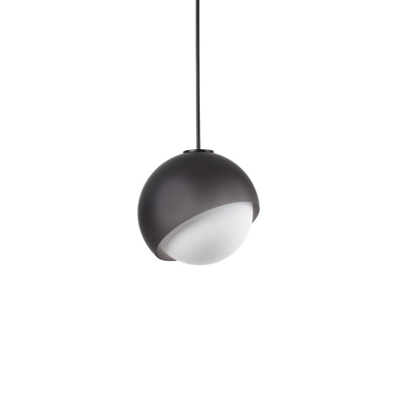Ideal lux 366678 Pendelleuchte BLOOM  E27 | verstellbar | Seilleuchte | schwarz
