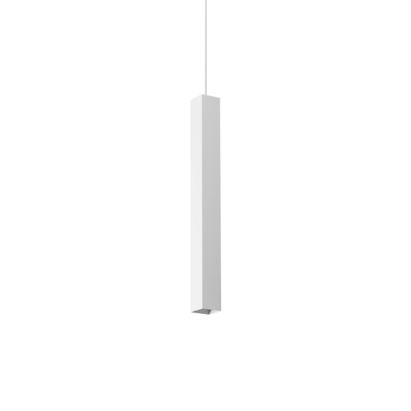 Ideal lux 366999 Pendelleuchte LOOK  GU10 | verstellbar | Seilleuchte | weiß