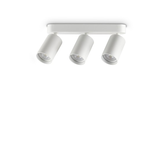 Ideal lux 367408 Spot-Deckenleuchte DYNAMITE  GU10 | weiß