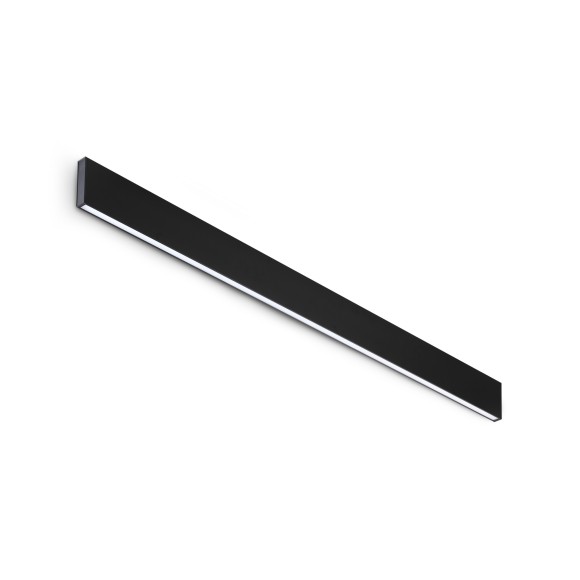 Ideal lux 368894 LED Deckenleuchte STEEL  | 29W integrierte LED-Quelle | 2470lm | 4000K | schwarz