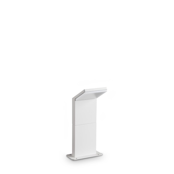 Ideal lux 369594 LED Gartenleuchte STYLE  | 9W integrierte LED-Quelle | 720lm | 3000K | weiß