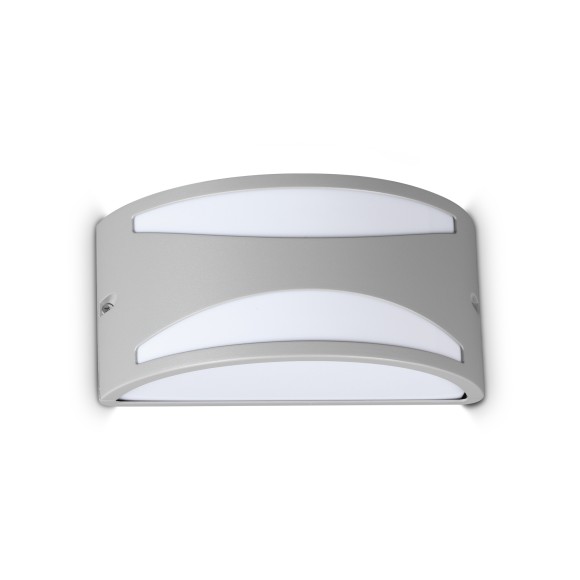 Ideal lux 370972 Außenwandleuchte REX E27 | grau