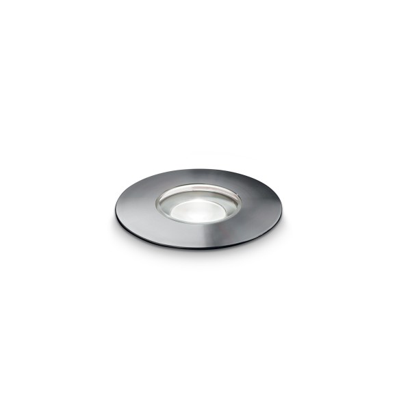 Ideal lux 370989 LED Bodenleuchte ROCKET  | 2W integrierte LED-Quelle | 100lm | 3000K | chrom