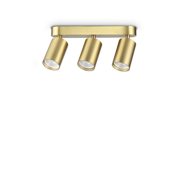 Ideal lux 371269 Spot-Deckenleuchte DYNAMITE  GU10 | bronze