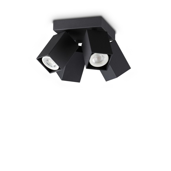 Ideal lux 371313 Spot-Deckenleuchte DYNAMITE  GU10 | schwarz
