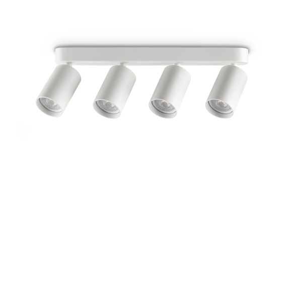 Ideal lux 371337 Spot-Deckenleuchte DYNAMITE  GU10 | weiß