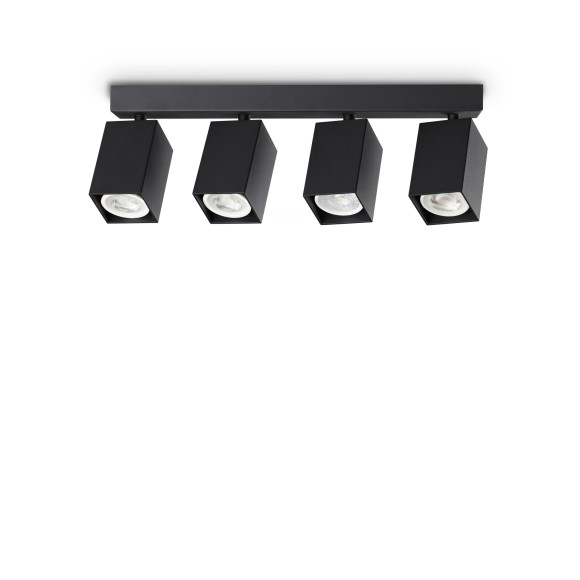 Ideal lux 371368 Spot-Deckenleuchte DYNAMITE  GU10 | schwarz