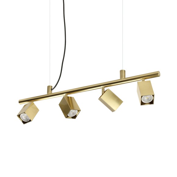 Ideal lux 371399 Pendelleuchte DYNAMITE  GU10 | verstellbar | Seilleuchte | bronze