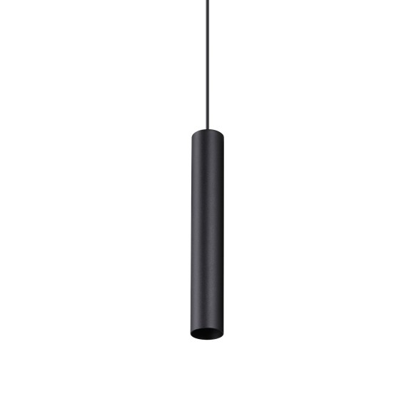 Ideal lux 371573 Pendelleuchte LOOK  GU10 | verstellbar | Seilleuchte | schwarz