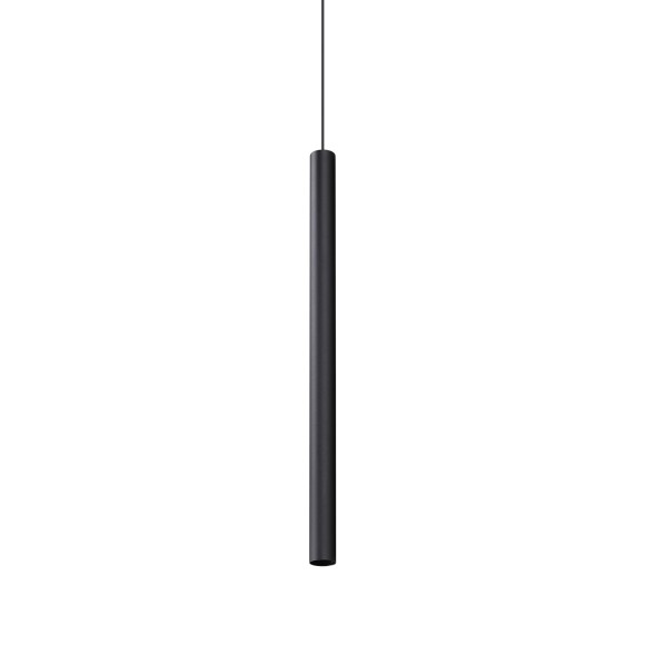 Ideal lux 371610 Pendelleuchte LOOK  GU10 | verstellbar | Seilleuchte | schwarz