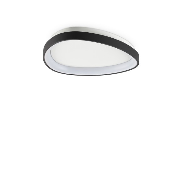 Ideal lux 372044 LED Deckenleuchte GEMINI  | 24W integrierte LED-Quelle | 1410lm | 4000K | schwarz