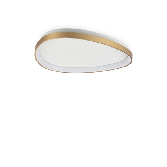 Ideal lux 372082 LED Deckenleuchte GEMINI  | 30W integrierte LED-Quelle | 2340lm | 4000K | bronze