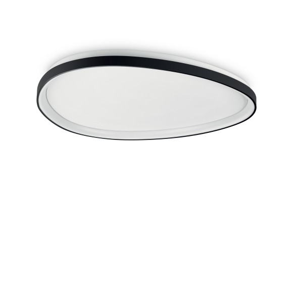 Ideal lux 372105 LED Deckenleuchte GEMINI  | 42W integrierte LED-Quelle | 2270lm | 4000K | schwarz