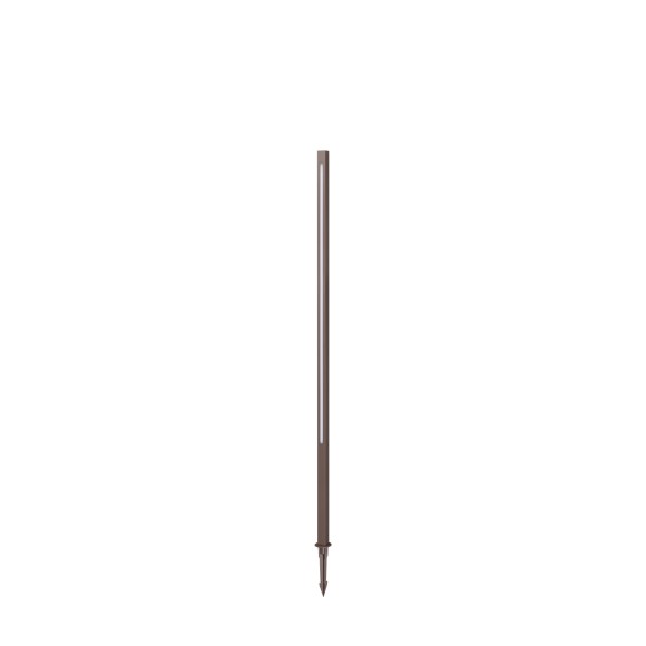 Ideal lux 372280 LED Gartenleuchte JEDI  | 19W integrierte LED-Quelle | 830lm | 3000K | braun