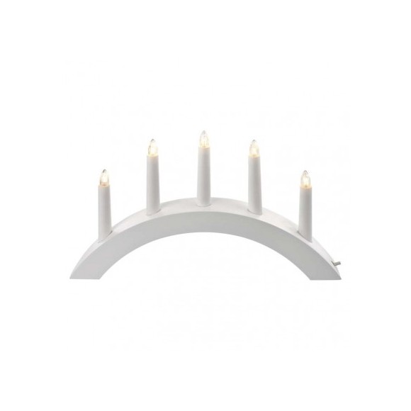 Emos DCaz01 Kerzenständer 5XLED | 15w | E10 - warmweiß, weiß
