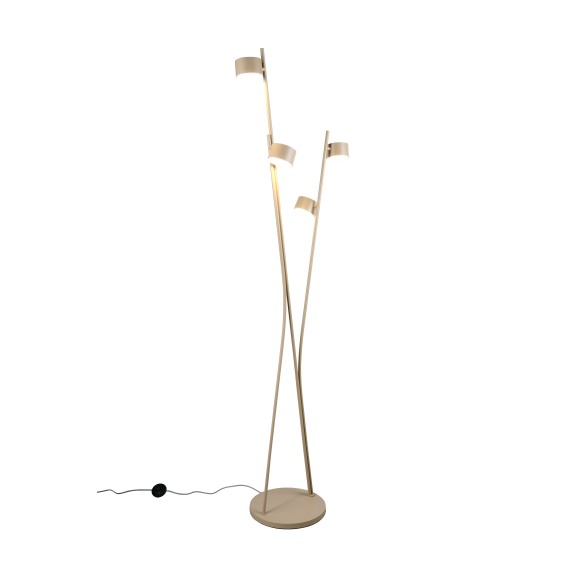 Trio 469000443 Stehlampe CODA | 10W GX53 | mit Schalter