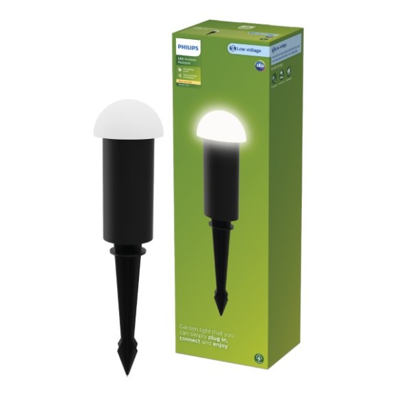 Philips 8720169386938 LED Edwina  | 2W integrierte LED-Quelle | 180lm | 2700K | schwarz