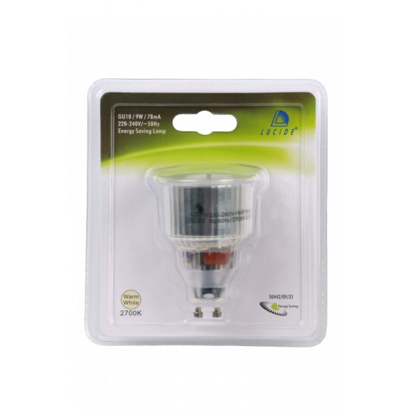 Leuchtmittel Lucide CFL BULB 50442/09/31 1x9W GU10 - Energiesparlampe