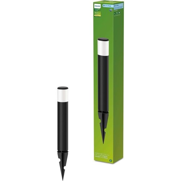 Philips 8720169269231 LED Niedervolt-Außenleuchte Purex | 1,5W integrierte LED-Quelle | 2700K