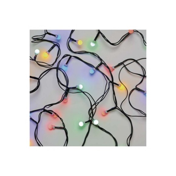 EMOS D5AM04 Weihnachtskette Kirsche 30m 300 LED | 6w | IP44 - Multicolor Timer, grün