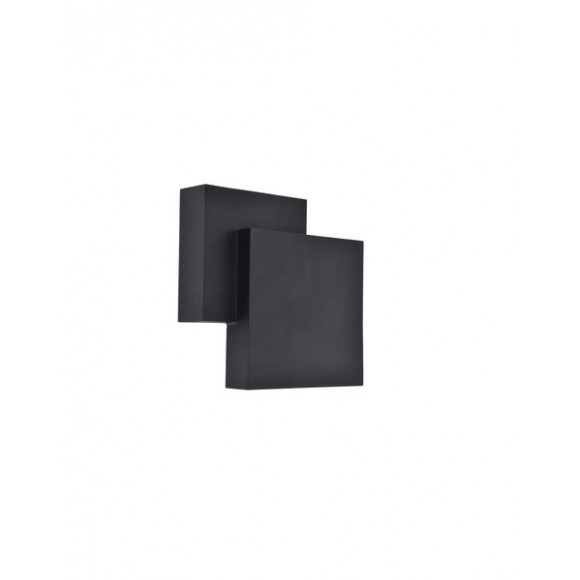 Lutec 5287901012 Außenwandleuchte Rialto 1x14,8W | 850lm | 3000 K | IP44 - schwarz