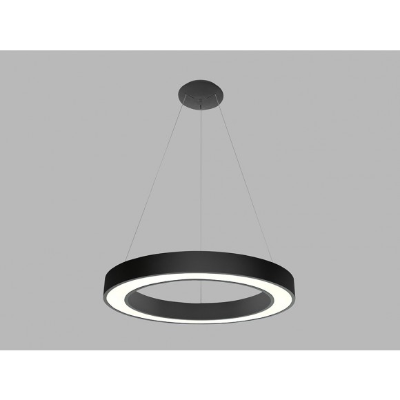 LED2 3270753 LED Pendelleuchte Saturn 60 P-Z 1x50W | 2330lm | 3000K/4000K | CCT | IP20 - schwarz