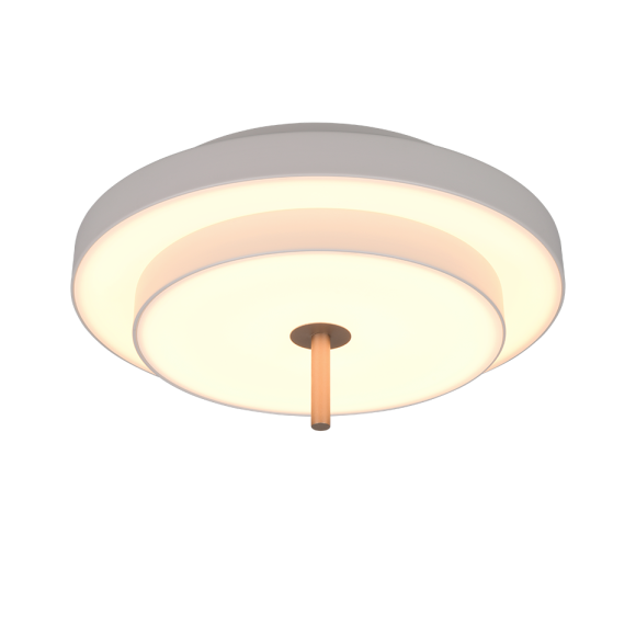 Trio T640210176 LED Deckenleuchte KEATON  | 34W integrierte LED-Quelle | 1x4000lm | 2300+3000+4000K | Trio - SwitchDimmer | grau