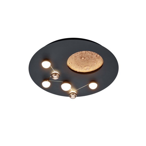 Trio 644810132 LED Anbau-Kronleuchter Zodiac | 42W integrierte LED-Quelle | 5100 lm | 2300+3000+4000K