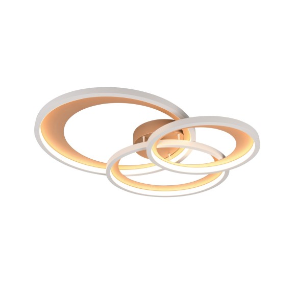 Trio T673810365 LED Deckenleuchte GRANADA  | 36W integrierte LED-Quelle | 1x4300lm | 3000K | Trio - SwitchDimmer | braun