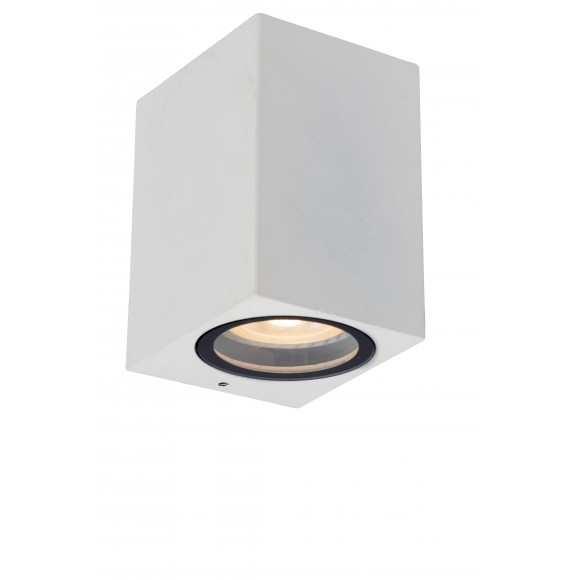 Lucide 69800/01/31 Außenwandlampe Zaro 1x35w | Gu10 | IP44 - schwarz, Fleck, dimmbar