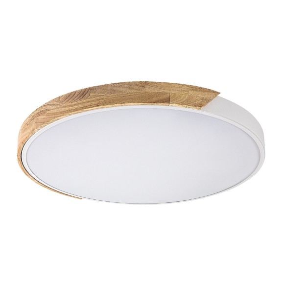 Rabalux 71419 LED Deckenleuchte Maple2 | 40W integrierte LED-Quelle | 3900lm | 3000/4000/6000K | weiß