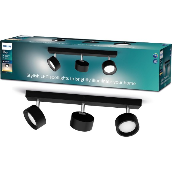 Philips 8720169174863 LED Spotleuchte Bracia | 16,5W integrierte LED-Quelle | 1650 lm | 2700K